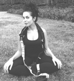 Настя Каменских показала новые упражнения