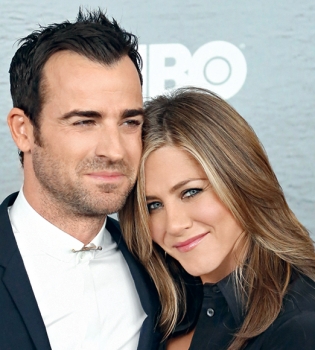 Дженнифер Энистон и Джастин Теру