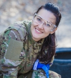 Соломия Витвицкая прошла военную подготовку