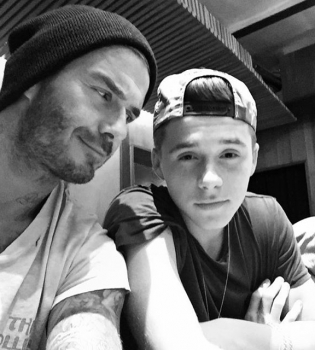 Строгий отец: Дэвид Бекхэм признался, что контролирует социальные сети своего сына