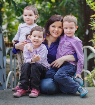 Маричка Падалко и ее дети