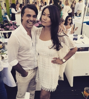 Валид Арфуш с женой