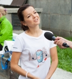 Маричка Падалко ради детей пробежала 10 км за 56 минут