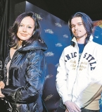 Ирина Безрукова и ее сын Андрей Ливанов