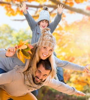 Семья осень