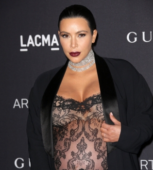 Ким Кардашьян призналась, что поправилась на 24 килограмма