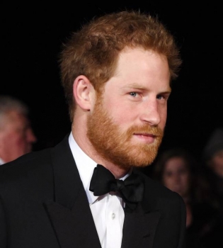 Принц Гарри впервые вышел в свет после скандальной новости о его отцовстве