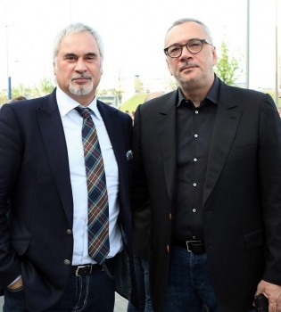 Братья Меладзе впервые вышли в свет со своими новыми супругами