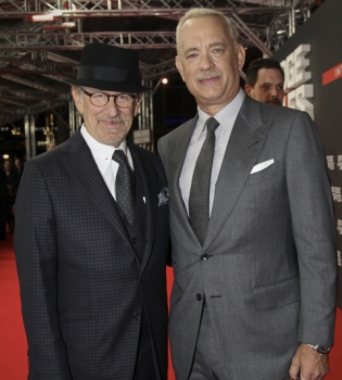 Стивен Спилберг и Том Хэнкс презентовали новый фильм