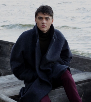 Никита Алексеев на съемках нового клипа