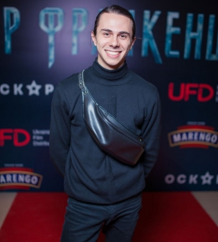 Жан Грицфельдт на премьере фильма Виктор Франкенштейн