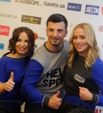 Спортсмены, артисты шоу-бизнеса и политики продемонстрировали в Киеве новую спортивную коллекцию