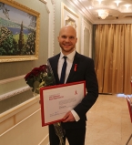 Влад Дарвин с наградой