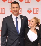 Хайден Панеттьери и Владимир Кличко