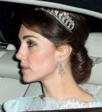 Кейт Миддлтон появилась на публике в диадеме принцессы Дианы