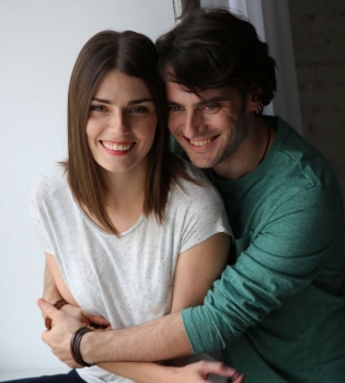 Милош Елич и его жена Наташа