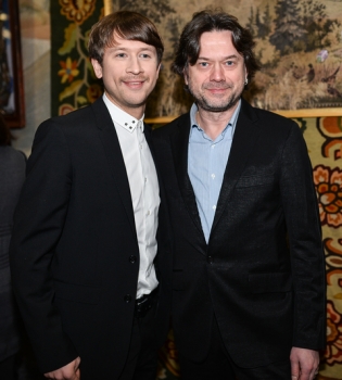 Остап Ступка и Дмитрий Ступка