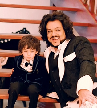 Филипп Киркоров с сыном Мартином