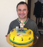 Виктор Павлик отметил свое 50-летие с женой и сыном