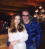 Владимир Пресняков и Наталья Подольская отдыхают вместе с сыном в Альпах