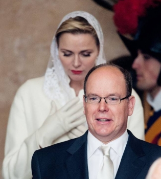 Князь Альберт и княгиня Шарлен встретились с Папой Римским