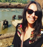 Джамала прокатилась на Шри-Ланке на слонах