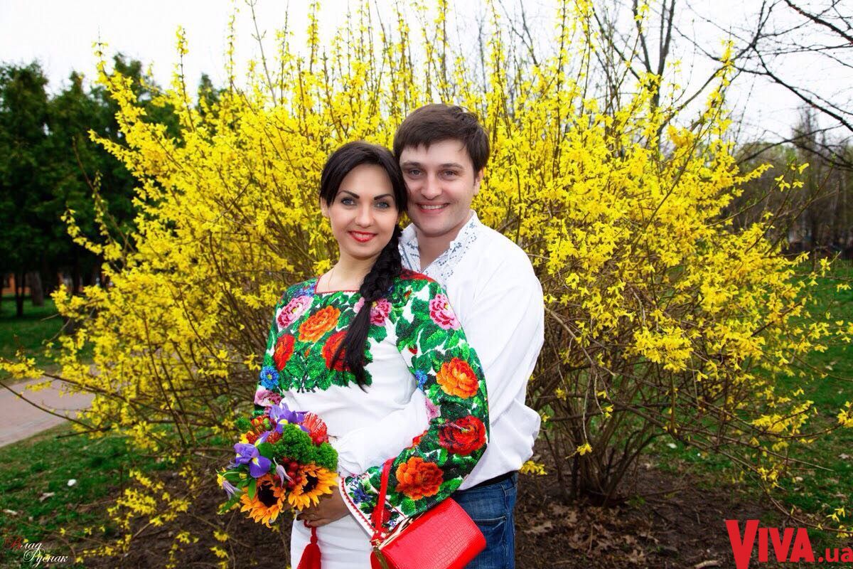 Андрей Ковальский с женой