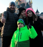 Олег Собчук с женой и детьми