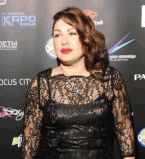 Ева Польна в черном