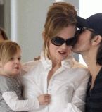 Николь Кидман с дочкой