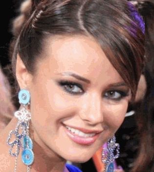 Оксана Федорова при параде