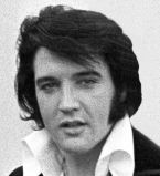 Элвис Пресли чб макро