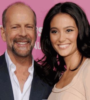 Брюс Уиллис и Эмма Хэмминг