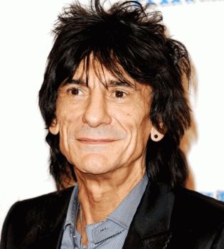 Ронни Вуд макро