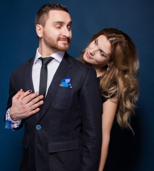 Олег Собчук и его жена Мария