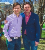 Остап Ступка и Дмитрий Ступка