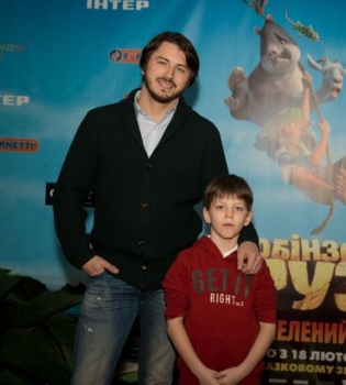Сергей Притула и его сын Дима