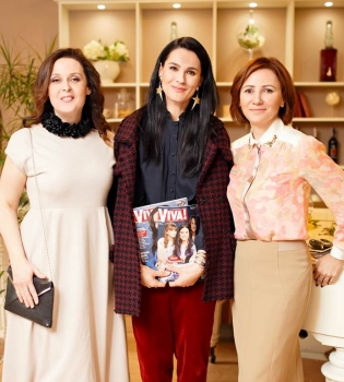 Иванна Слабошпицкая, Маша Ефросинина и Инна Катющенко