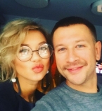 Дмитрий Ступка женился на телеведущей Полине Логуновой