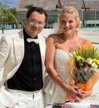 Андре Тан и его жена Алина Харечко