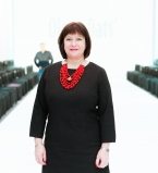 Министр финансов Наталья Яресько посетила показ Olena Dats&#039;