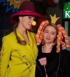 Катя Осадчая и Ева Бушмина на показе Жана Грицфельдта