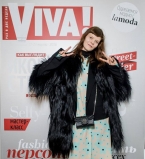 Топ-модель Ирина Кравченко и модные редакторы на показе RITO