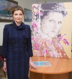 Марина Порошенко на выставке
