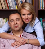 Оксана Гутцайт и ее муж Вадим