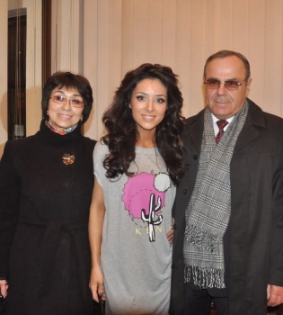 Злата Огневич показала своих родителей-крымчан