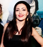 Анна Добрыднева на премьере фильма Высотка