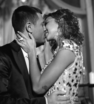 Дмитрий Ступка и Полина Логунова