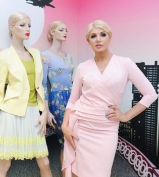 Светлана Вольнова на показе