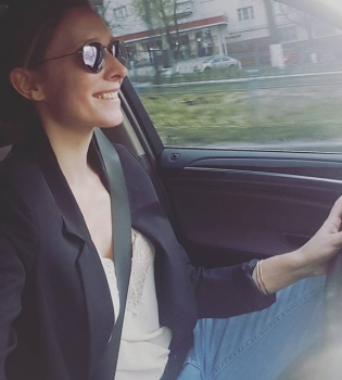 Катя Осадчая показала старое фото с маленьким сыном